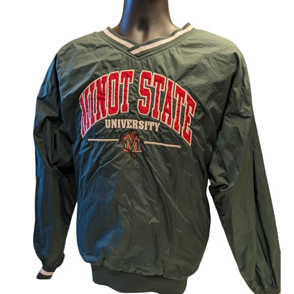 Sport Tek Minot State University Pullover Jacket Men XL Windbreaker North Dakota - Picture 1 of 13